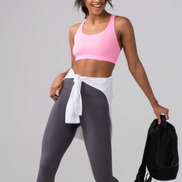 lululemon athletica Other - Lululemon Energy Bra Pink Shell Size 2⭐️